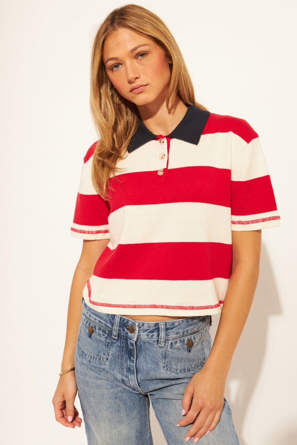 John & Jenn Angelo Striped Sweater
