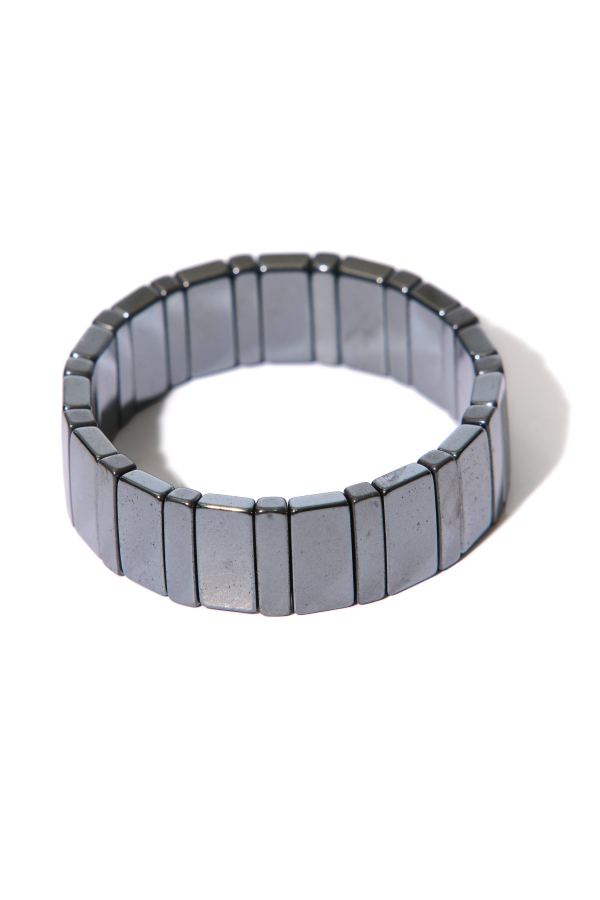 Daily Candy Midnight Velvet Metallic Bracelet Set - Black