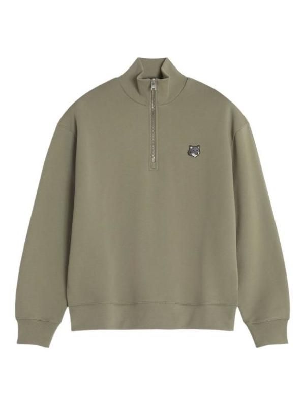 Maison Kitsun Tunic Top - Stone Beige