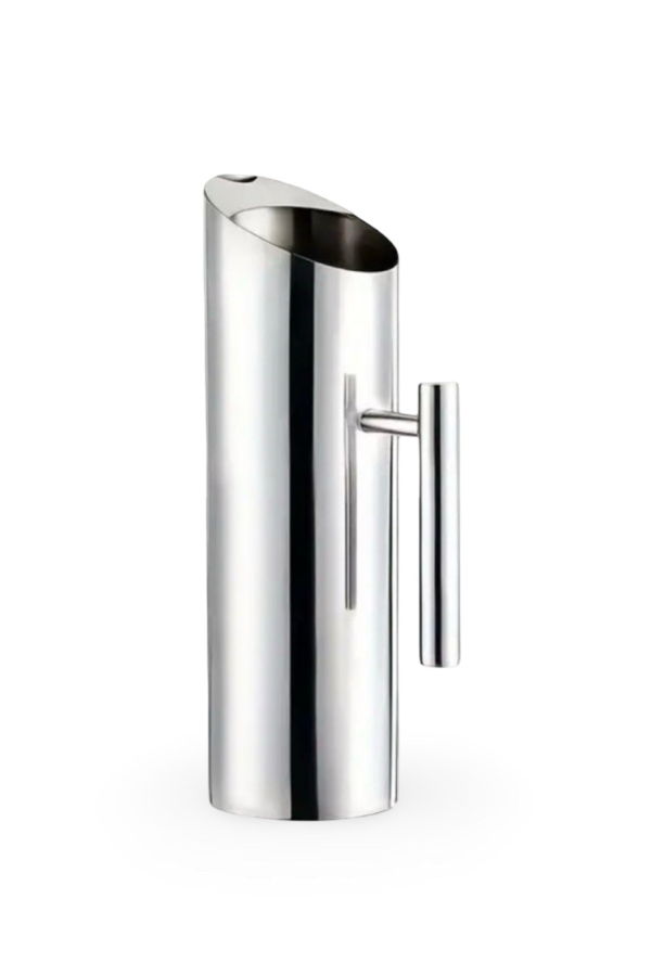 London Atelier Byproduct Stainless Steel Water Jug With Handle