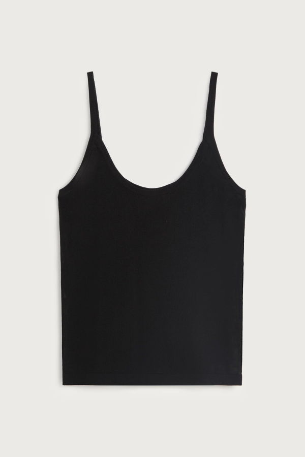 Thinking MU Sheer Knit Tank Top