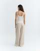Thinking MU Sheer Knit Tank Top - White - Thumbnail 3