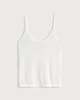 Thinking MU Sheer Knit Tank Top - White - Thumbnail 5