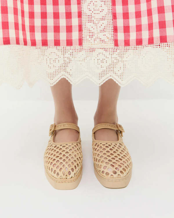 Loeffler Randall Rita Maryjane Sneaker - Natural