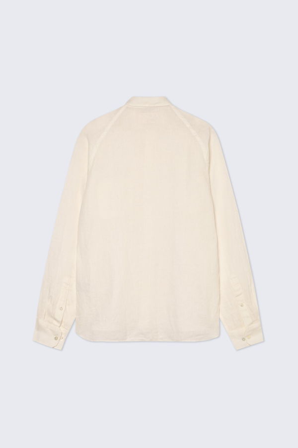 La Paz Mirra Shirt - Off-White Linen