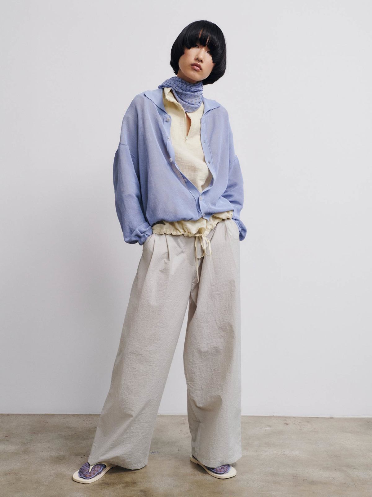 Rus Onemu Pants - Cement - Image 1 of 6