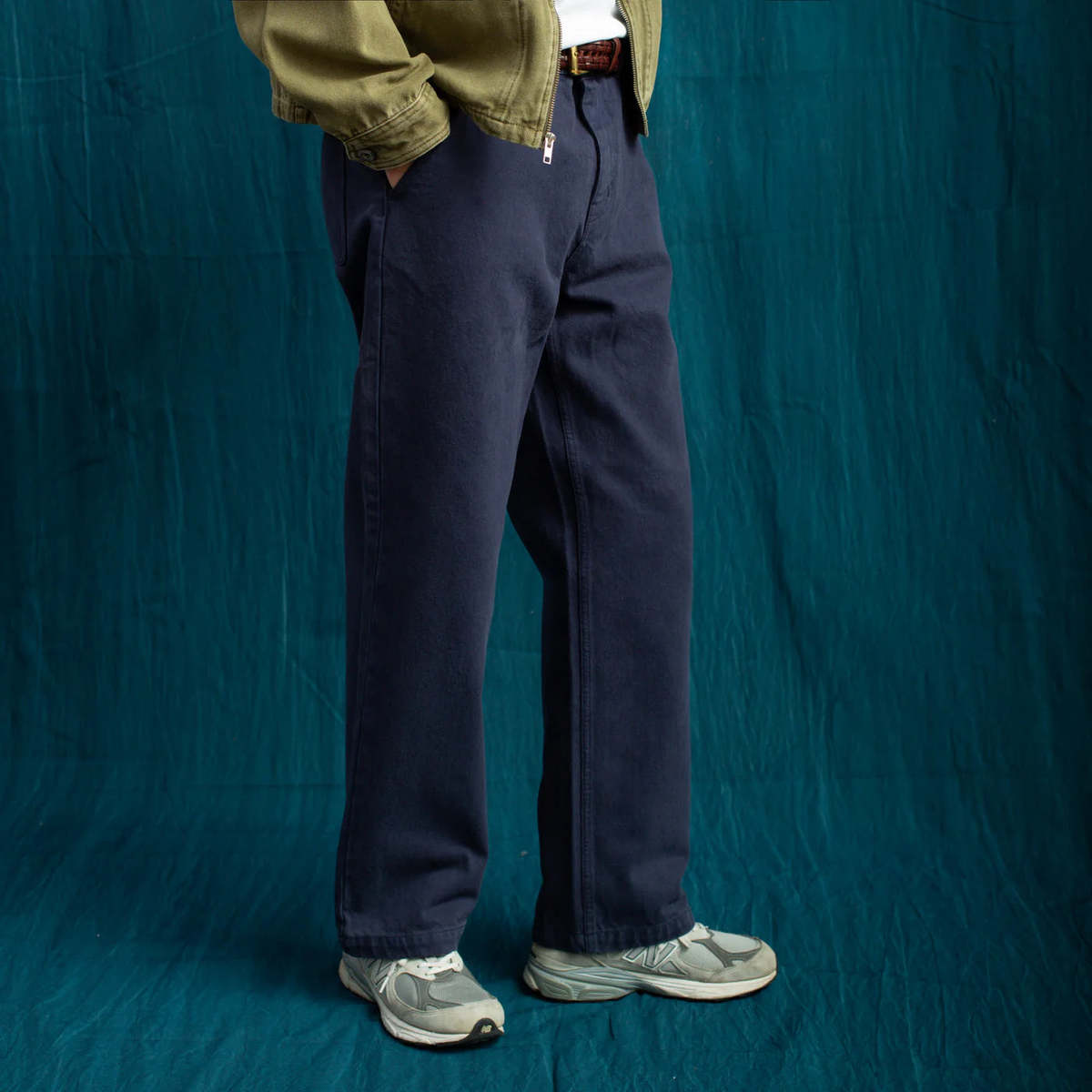 DUBBLEWARE Patch Pocket Pant - Navy - Image 7 of 7