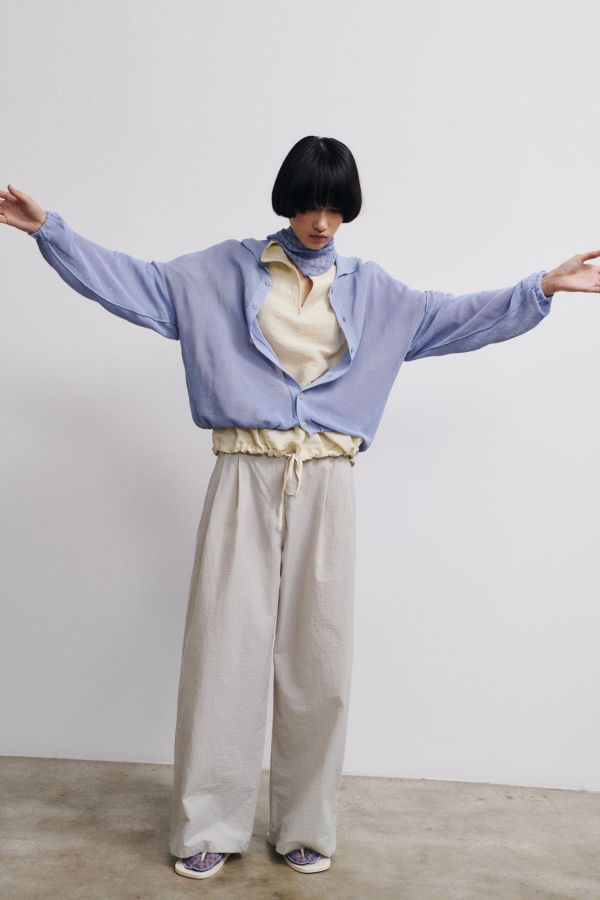 Rus Rogu Cardigan - Salvia Blue