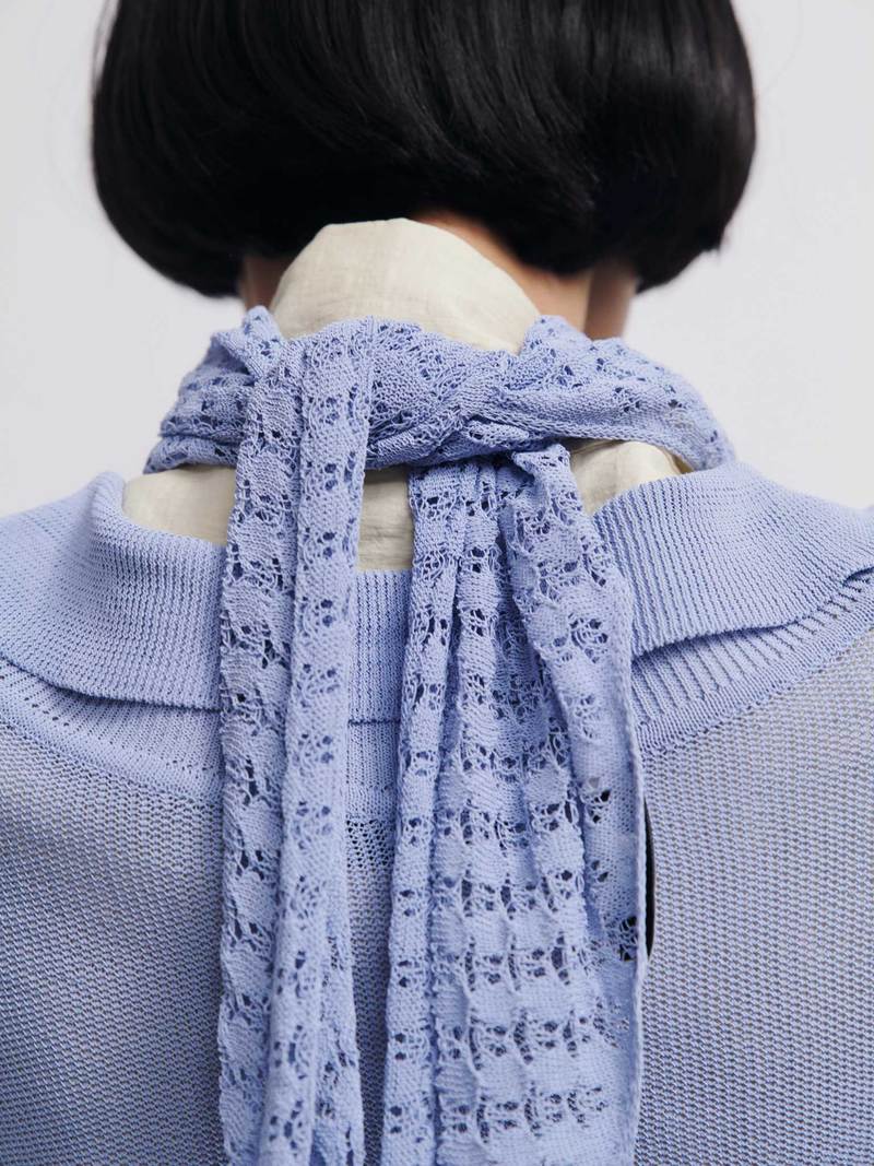 Rus Rogu Cardigan - Salvia Blue