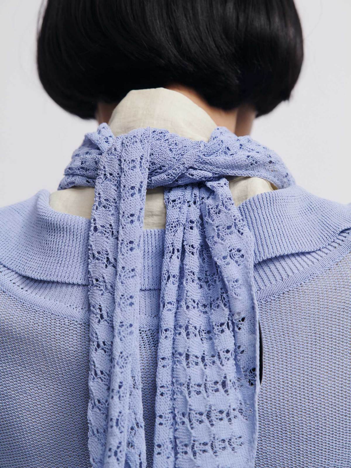 Rus Rogu Cardigan - Salvia Blue - Image 6 of 7