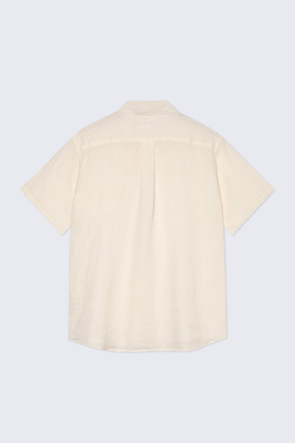 La Paz Roque Grandpa Shirt - Off-White