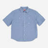 DUBBLEWARE Short Sleeve Workshirt - Broken Twill - Thumbnail 1
