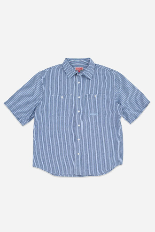 DUBBLEWARE Short Sleeve Workshirt - Broken Twill
