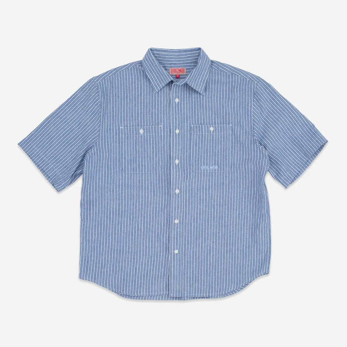 DUBBLEWARE Short Sleeve Workshirt - Broken Twill - Image 1 of 12