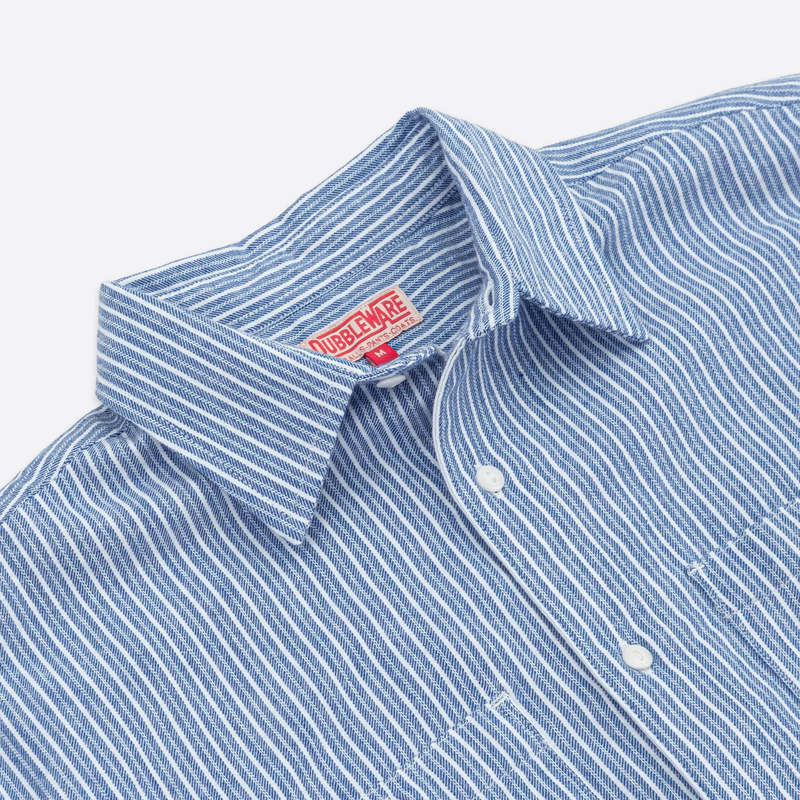 DUBBLEWARE Short Sleeve Workshirt - Broken Twill