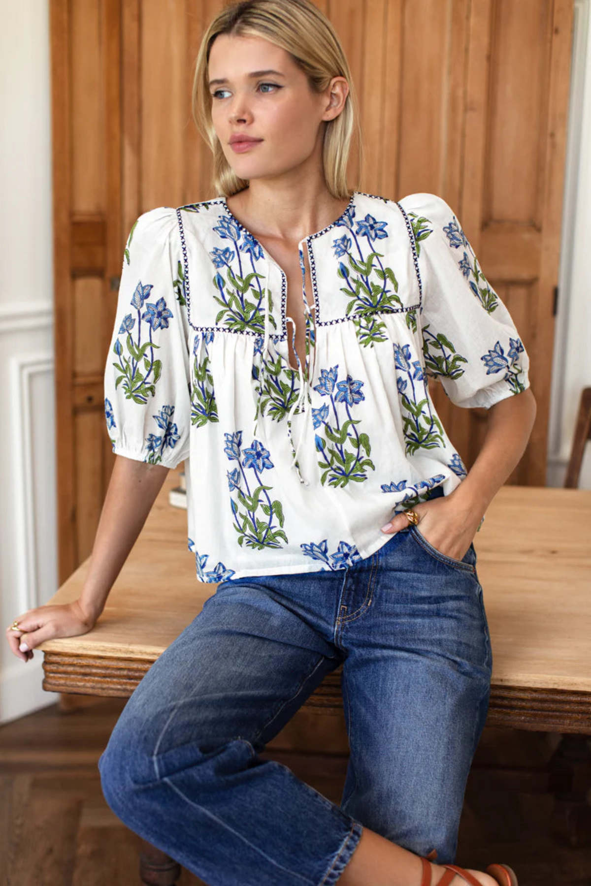 Emerson Fry Puff Isla Top - Image 6 of 6