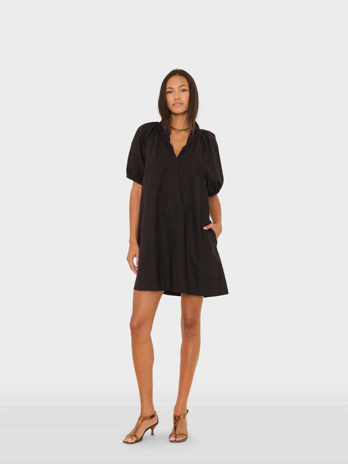 Xirena Carleigh Dress - Black - Image 1 of 4