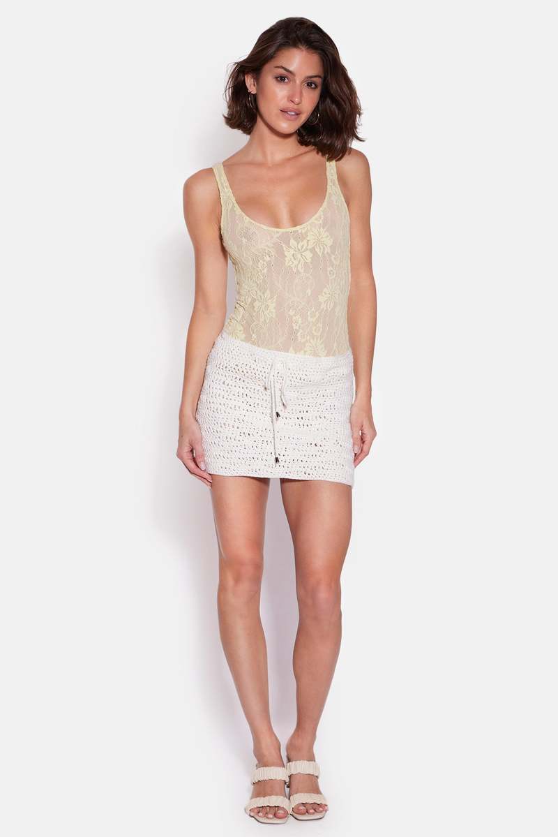 The Tile Club Anabel Crochet Skirt