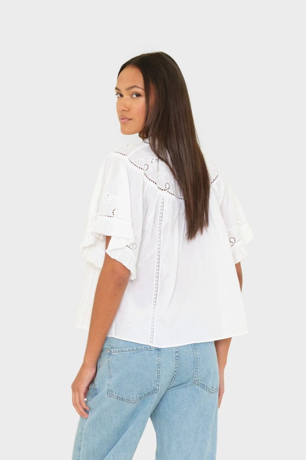 Xirena Mae Shirt - White