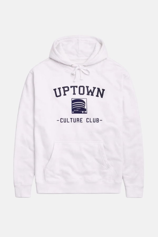Blue&Cream Culture Club Hoodie - White