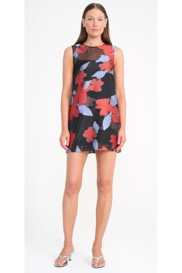 Staud Brea Dress - Night Garden