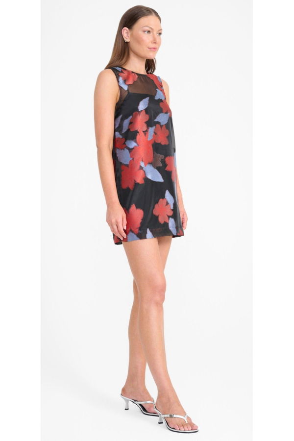 Staud Brea Dress - Night Garden