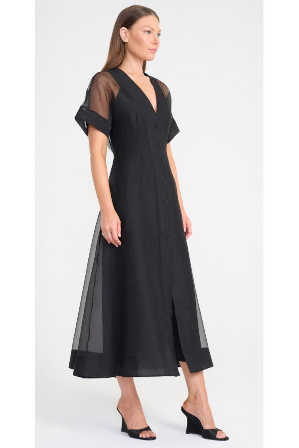 Staud Elle Dress - Black