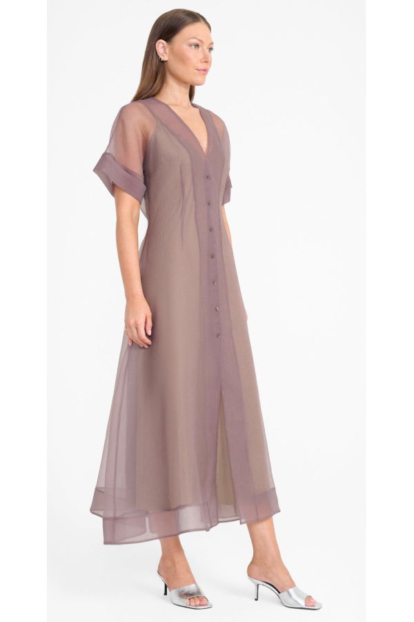 Staud Elle Dress - Mink