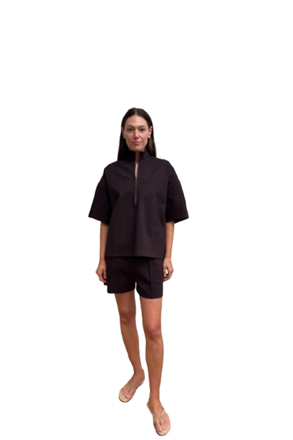 Staud Fletcher Short Shorts - Earth