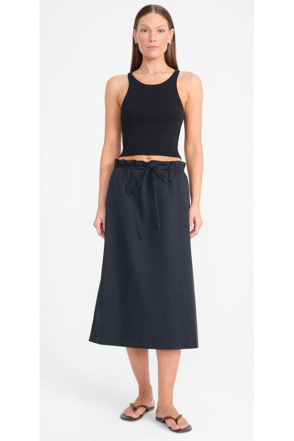 Staud Shore Skirt - Black