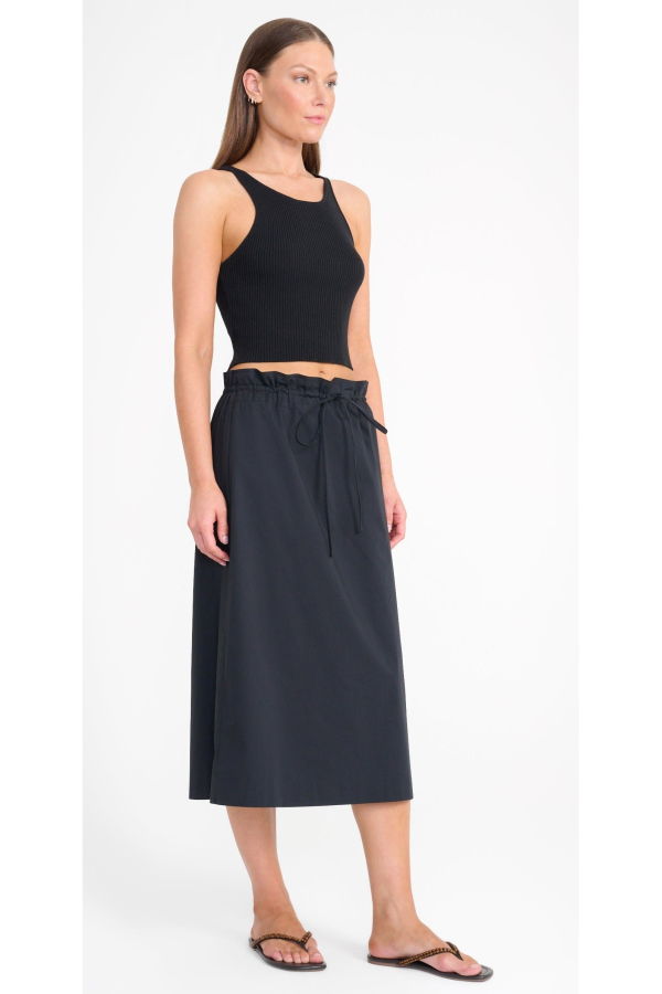 Staud Shore Skirt - Black
