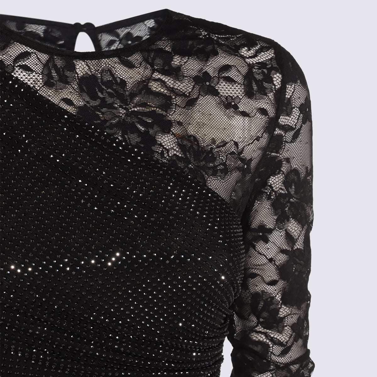 Self-Portrait Black Dress - Image 3 of 4