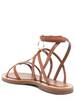 Celine Lympia Sandals - Brown - Thumbnail 4