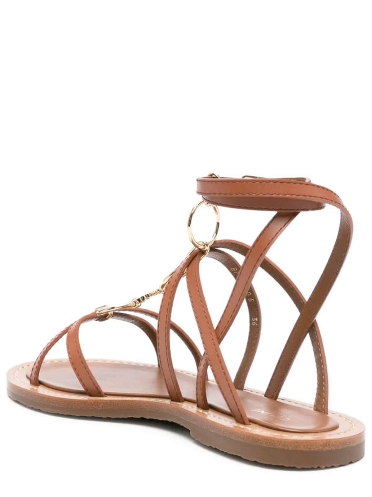 Celine Lympia Sandals - Brown - Image 4 of 4