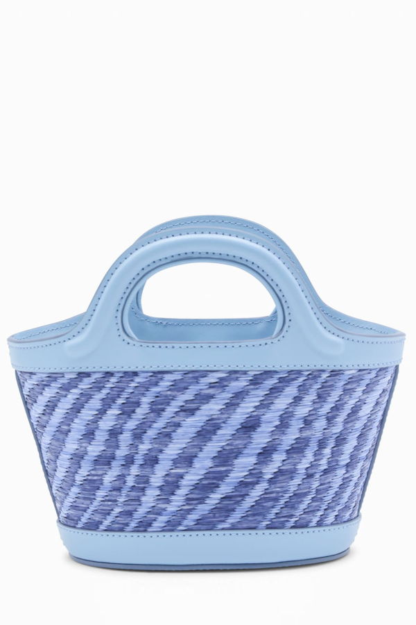 Marni Micro Tropicalia Satchel Bag - Vivid Blue