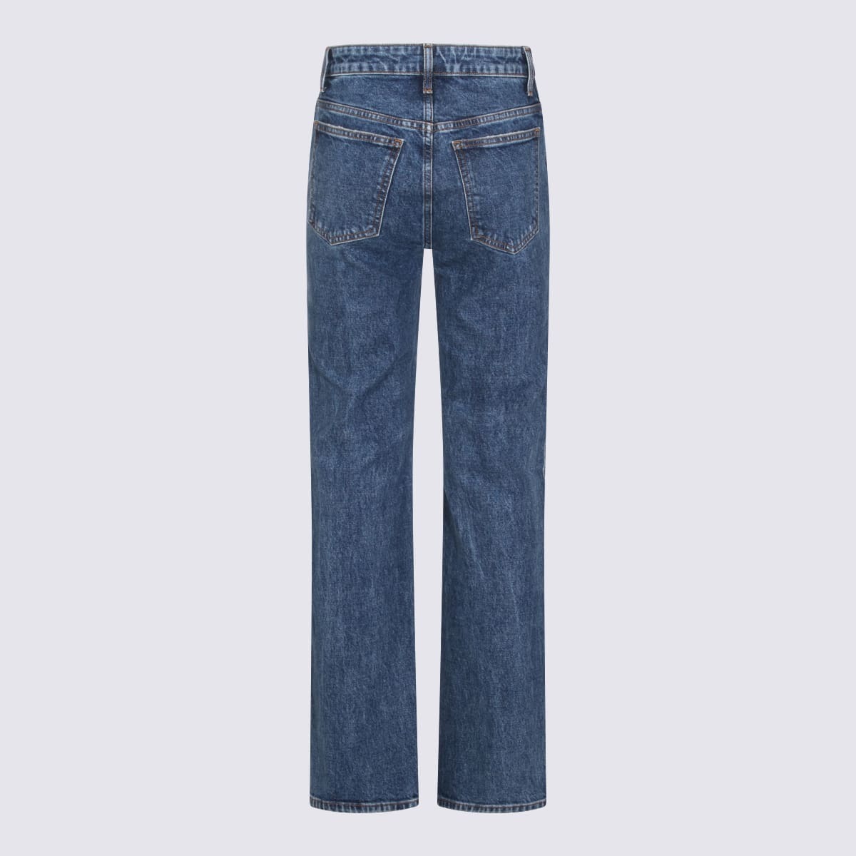 khaite Blue Cotton Jeans - Boone - Image 2 of 3