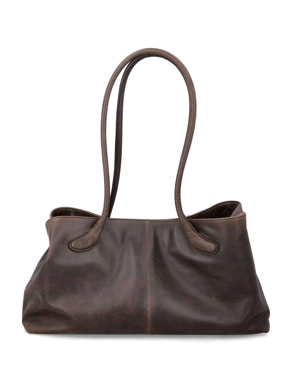 LOW CLASSIC Haricot Mini Bag Tote - Brown - Image 3 of 3