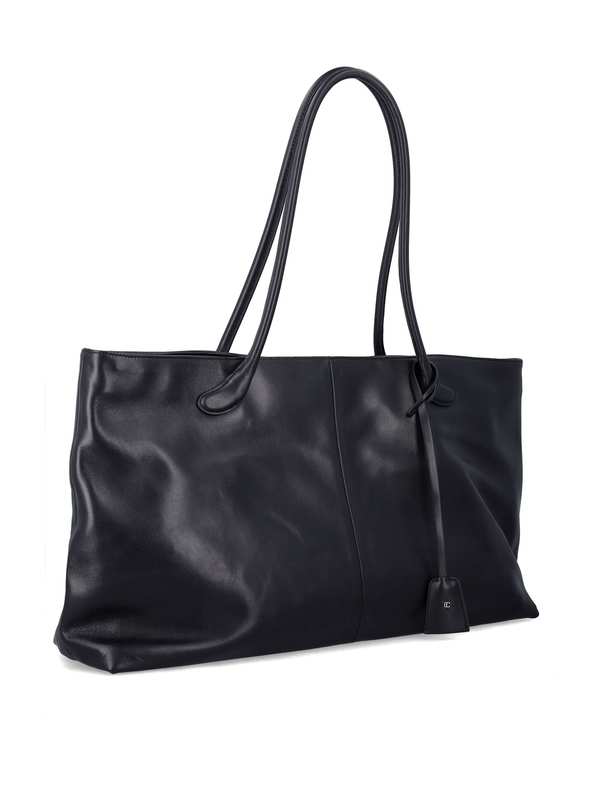 LOW CLASSIC Haricot Tote Bag - Black