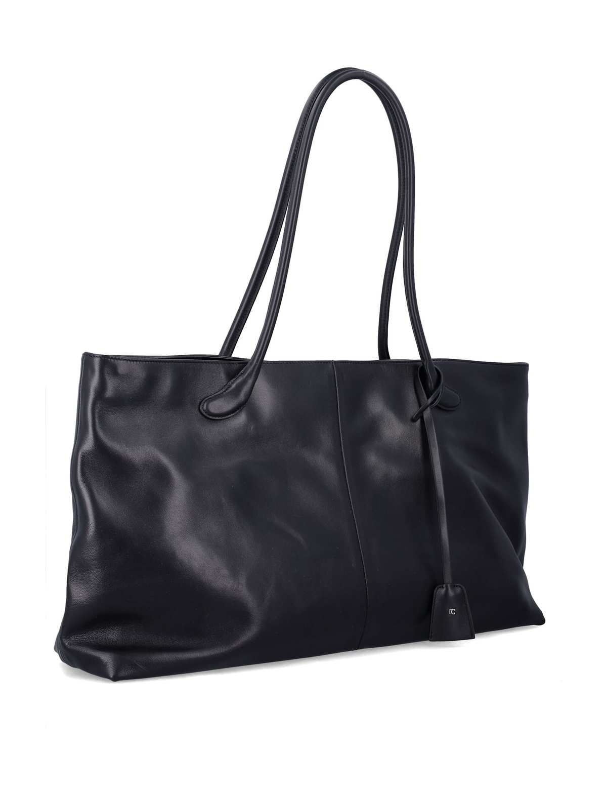 LOW CLASSIC Haricot Tote Bag - Black - Image 2 of 3