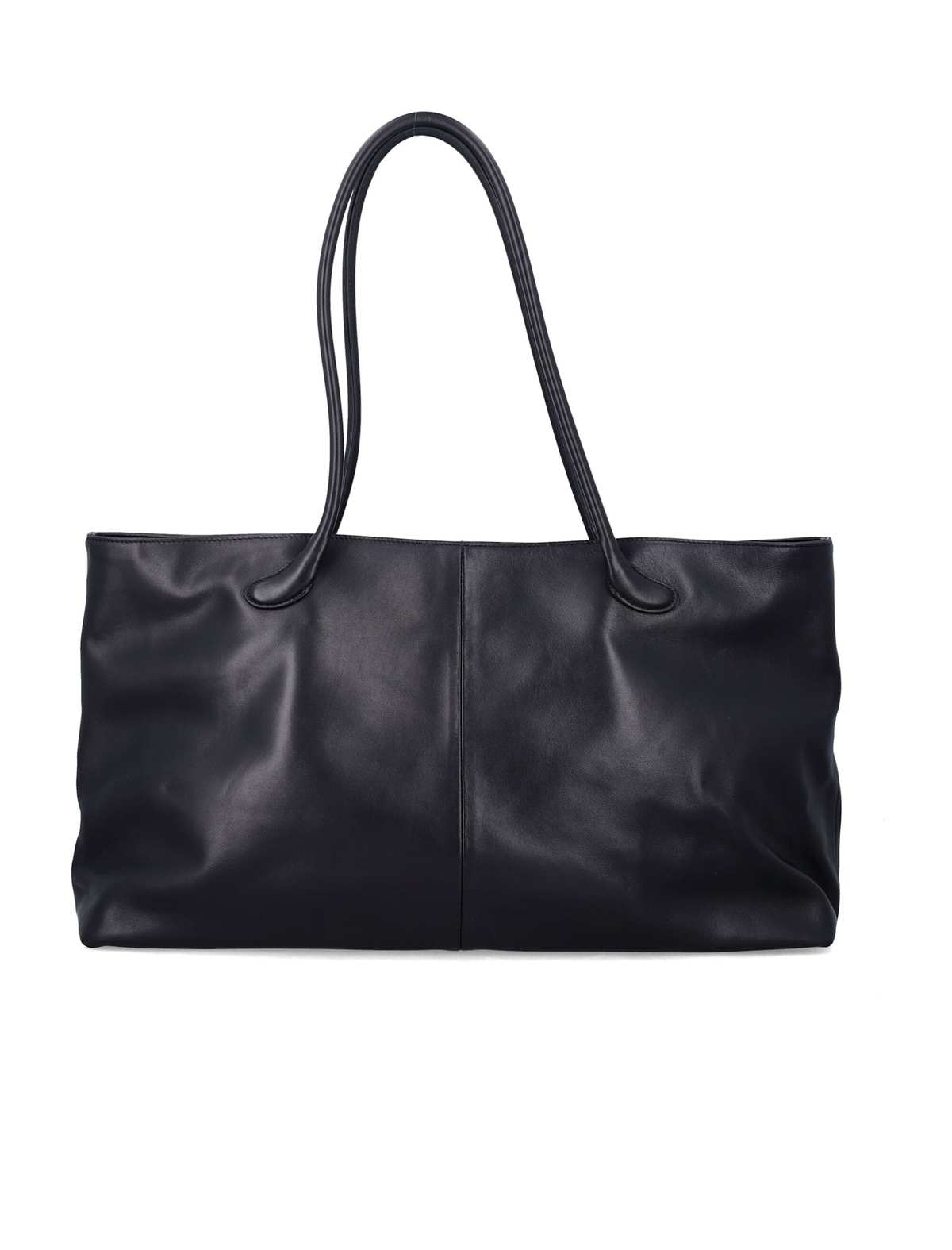 LOW CLASSIC Haricot Tote Bag - Black - Image 3 of 3