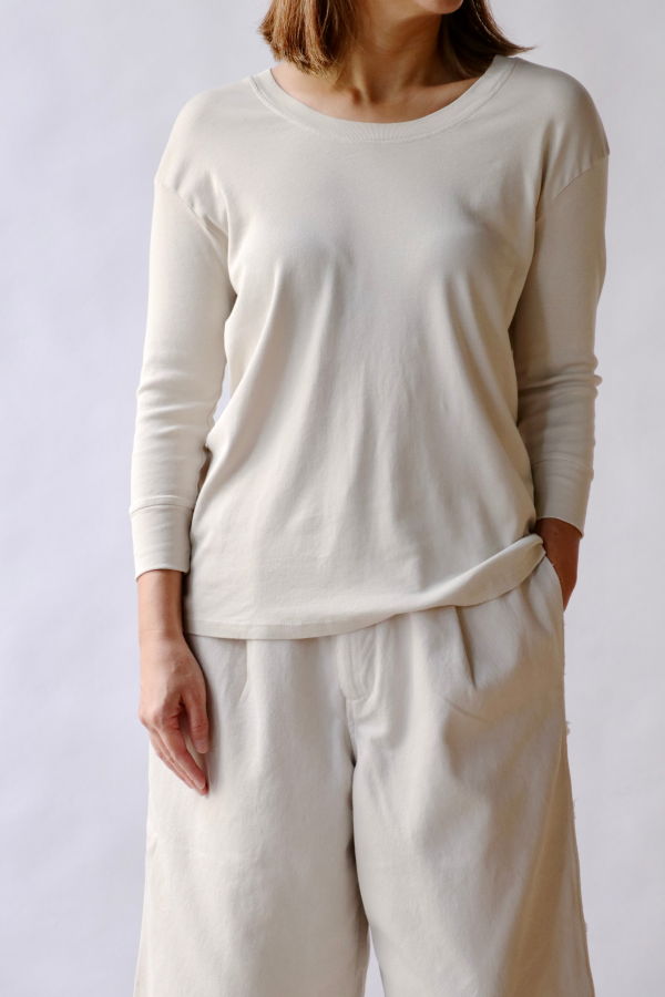 Lauren Manoogian Rib Scoopneck Top