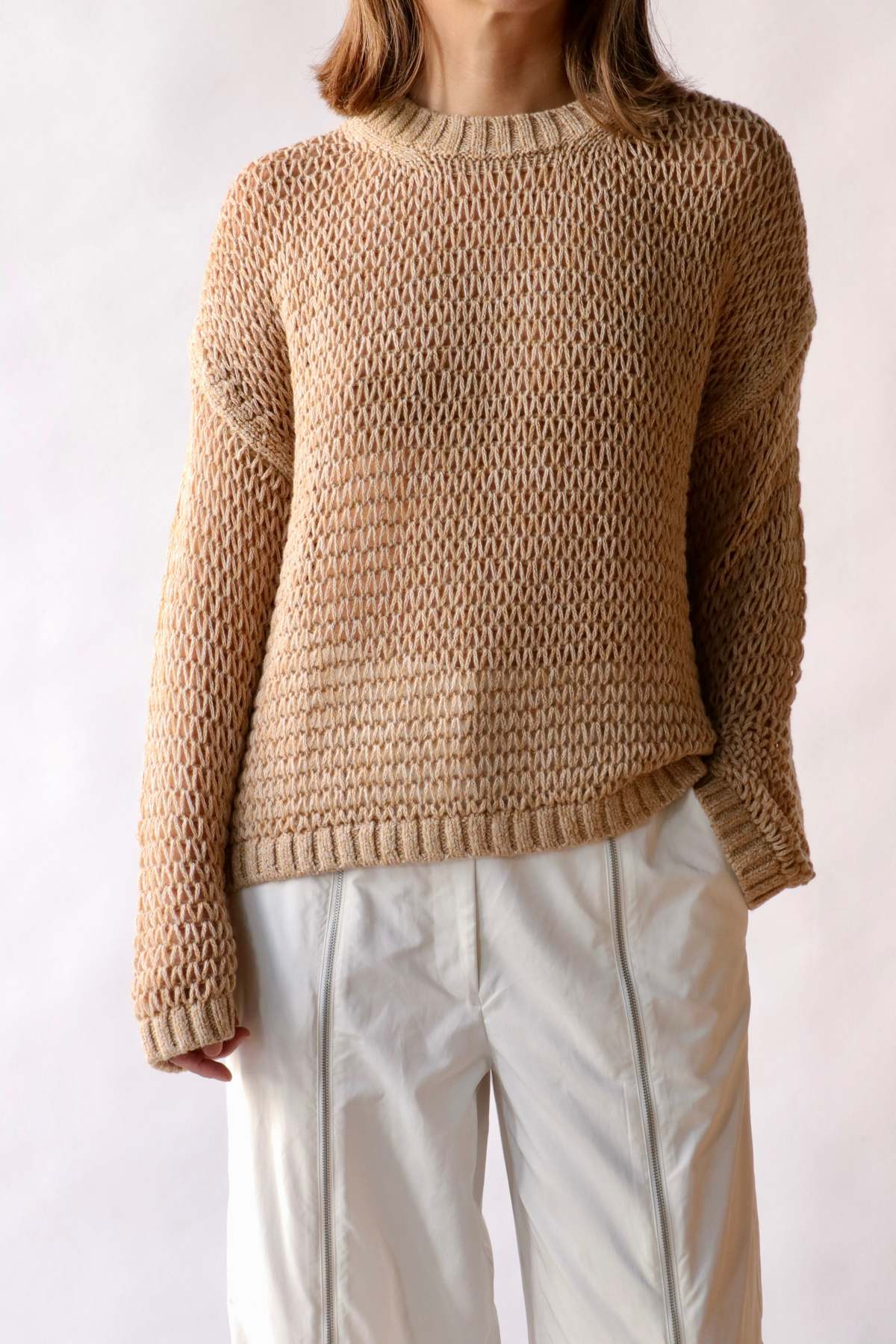 TWP Open Range Sweater - Ermine - Image 1 of 4