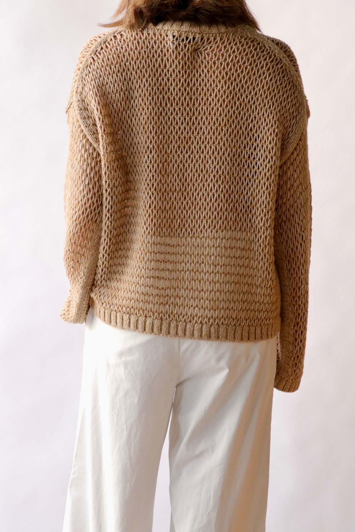 TWP Open Range Sweater - Ermine - Image 4 of 4