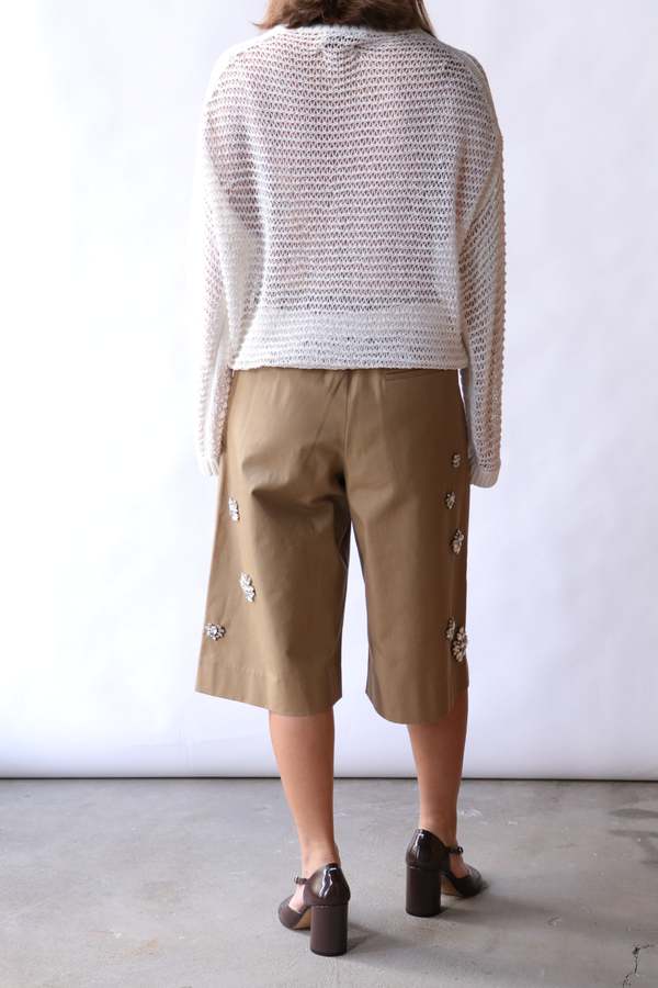 TWP Wide Crew Long Sleeve Pullover