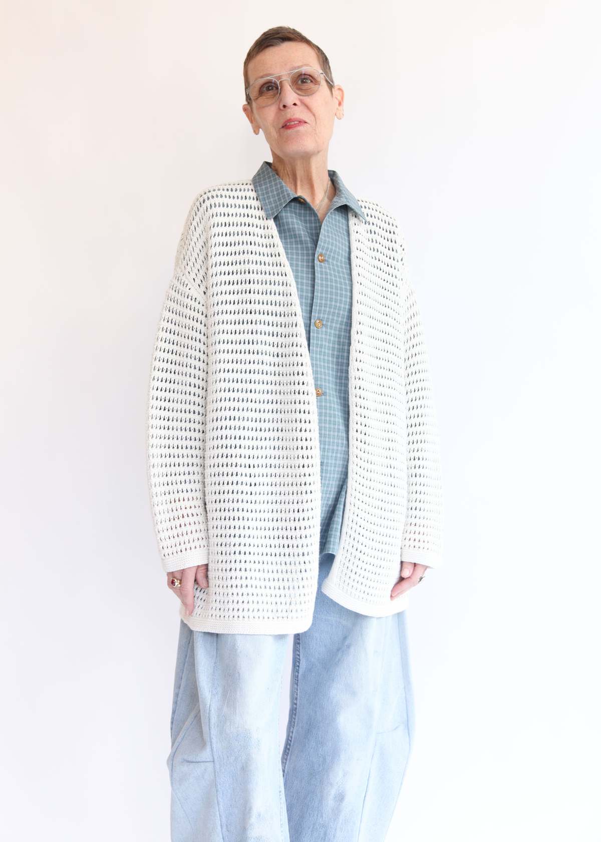 Lauren Manoogian Net Cardigan - Image 5 of 8