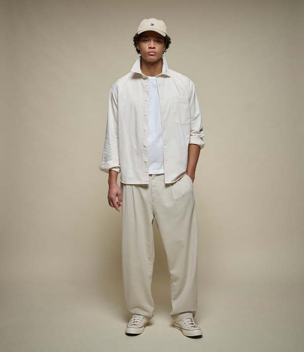 Merz b. Schwanen Pleated Twill Pants