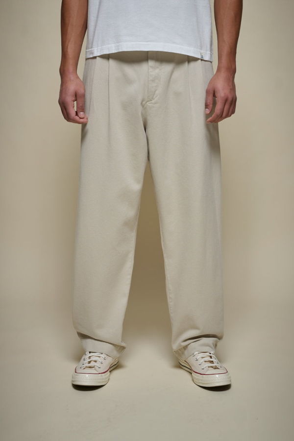 Merz b. Schwanen Pleated Twill Pants