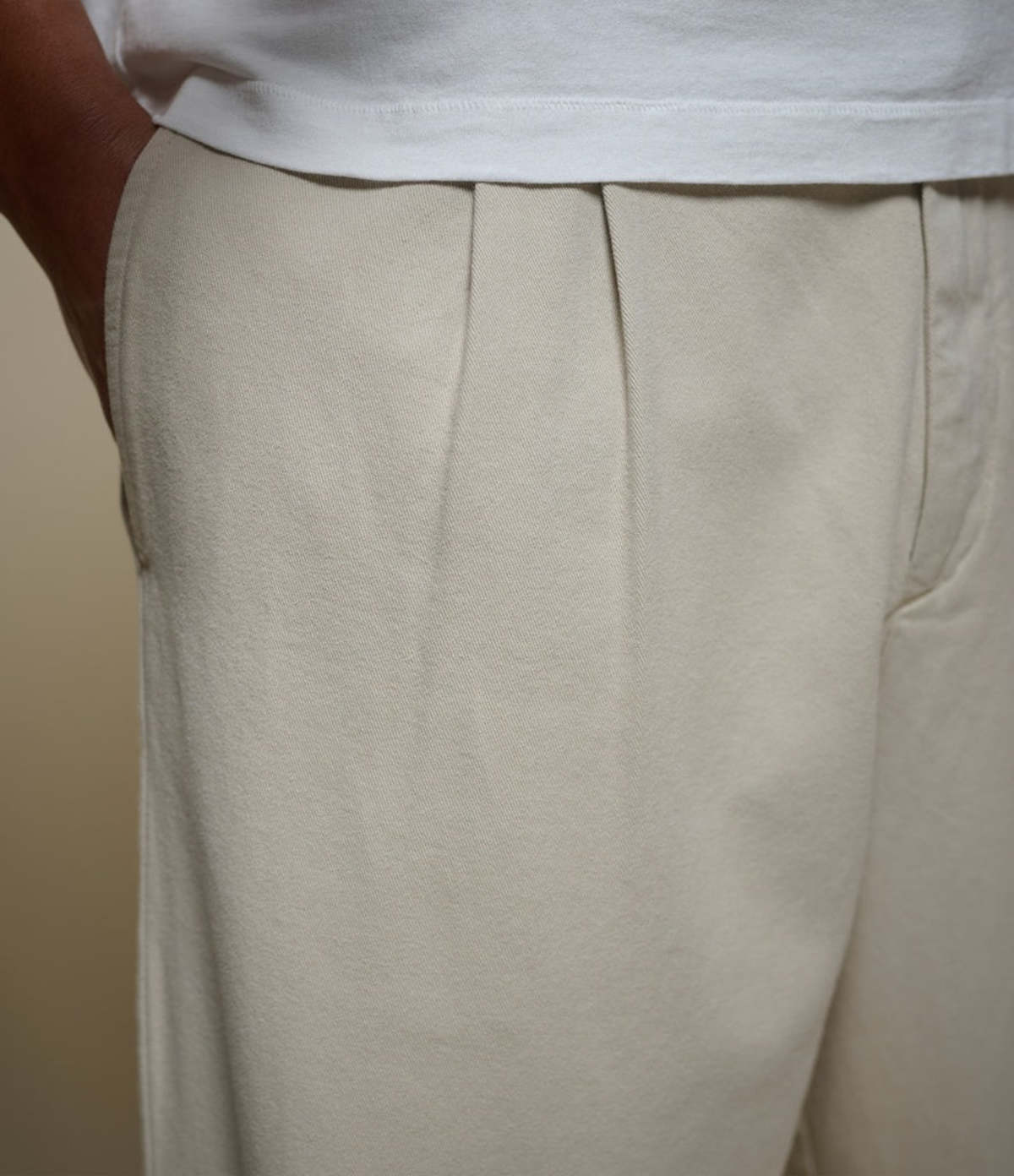 Merz b. Schwanen Pleated Twill Pants - Image 4 of 6