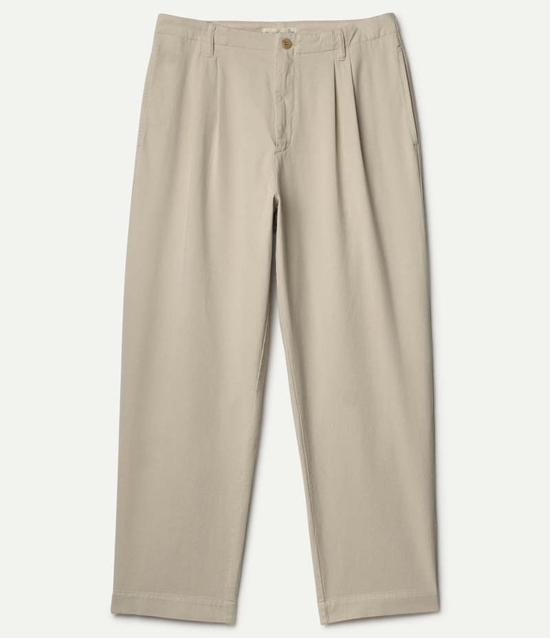Merz b. Schwanen Pleated Twill Pants