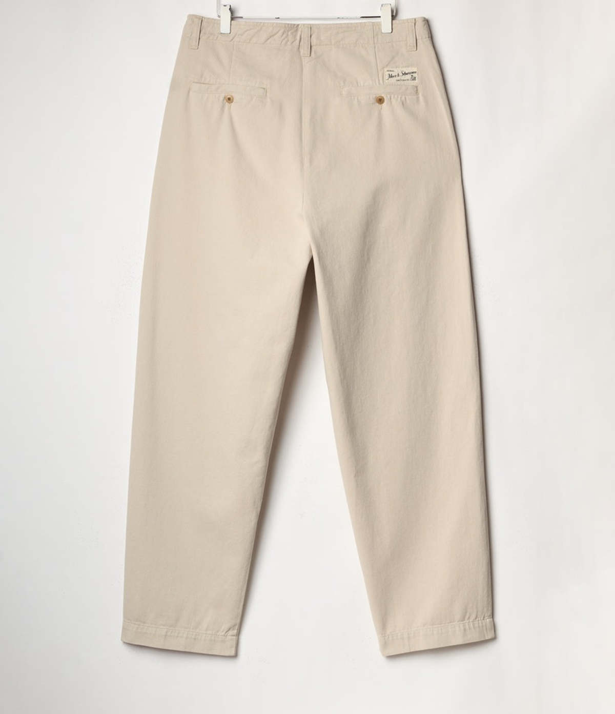 Merz b. Schwanen Pleated Twill Pants - Image 6 of 6